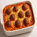 Baked Spaghetti & Meatballs