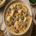 Creamy Chicken Mushroom Soup