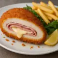 Fried Chicken Escalope Cordon Blue