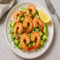 Shrimps Avocado
