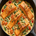 Tuscan Creamy Salmon