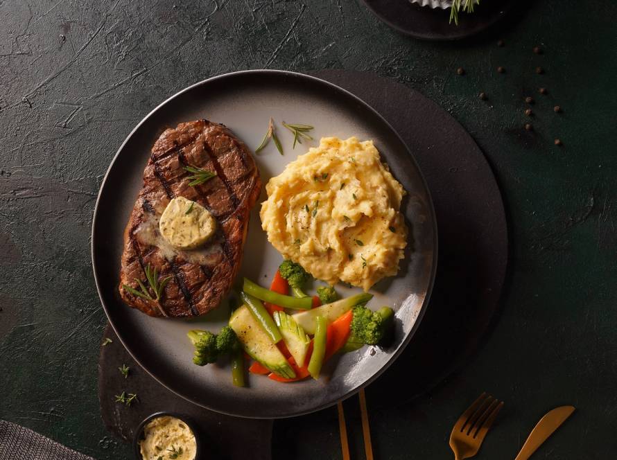 Grilled Ribeye Steak